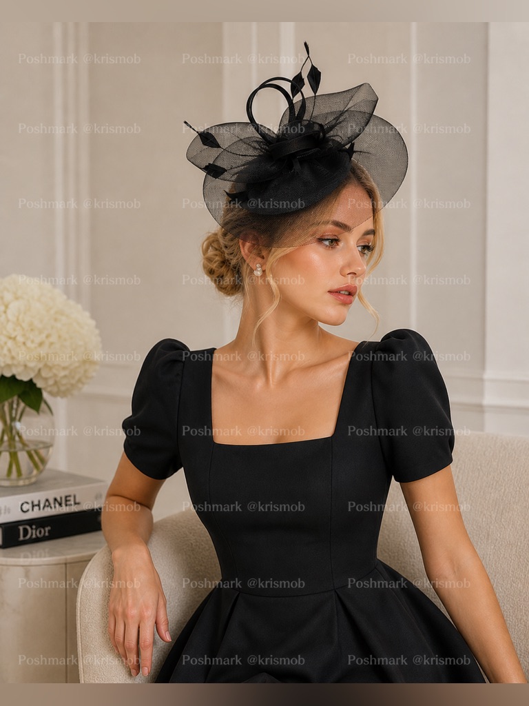 Kentucky Derby Oaks Hat Fascinator Tea Formal Occasion Horse Racing Fashion Kentucky Derby Oaks Hat Fascinator Tea Formal Occasion Horse Racing Fashion
